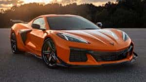 Orange 2023 Chevrolet Corvette Z06