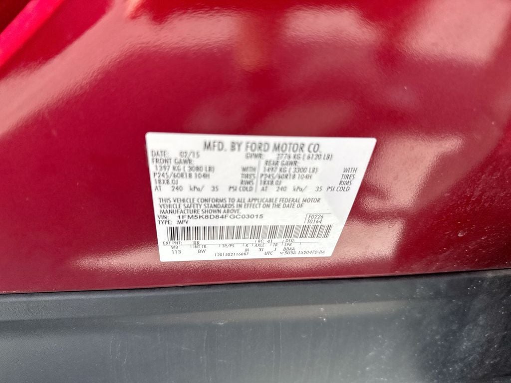 2015 Ford Explorer XLT