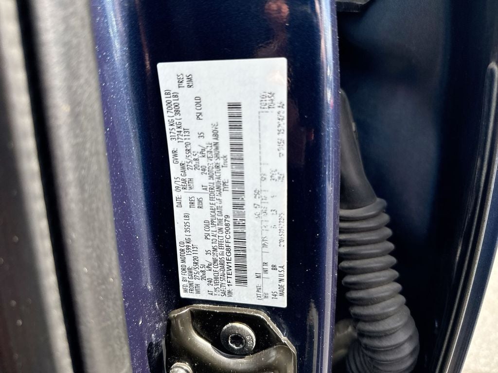 2015 Ford F-150 Platinum