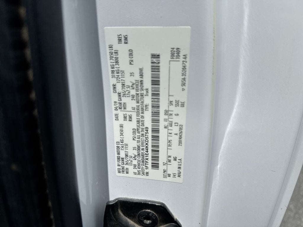 2019 Ford F-150 XLT