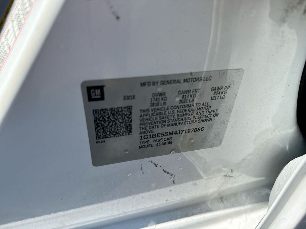 2018 Chevrolet Cruze LT