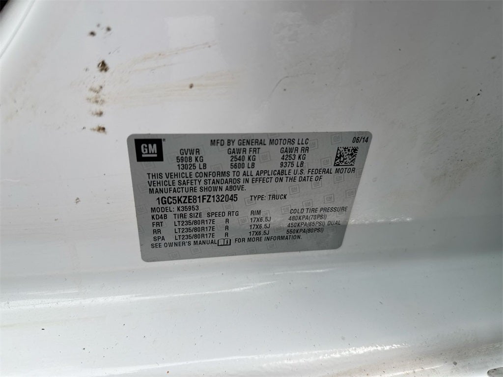 2015 Chevrolet Silverado 3500HD LT