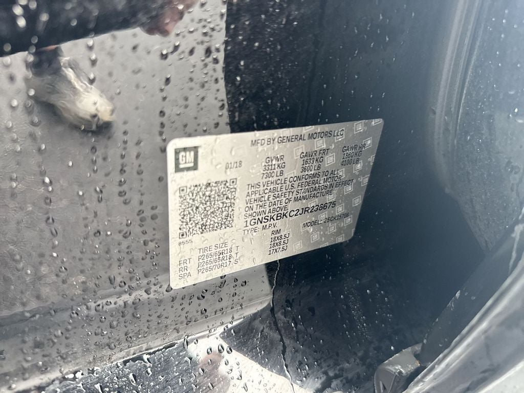2018 Chevrolet Tahoe LT