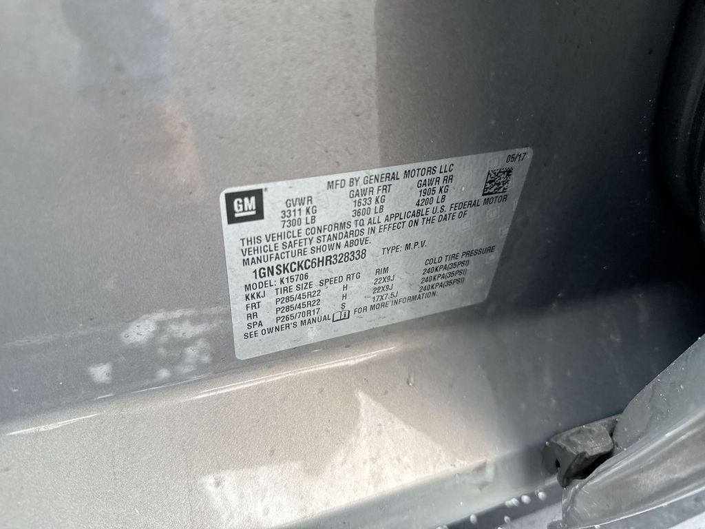 2017 Chevrolet Tahoe Premier