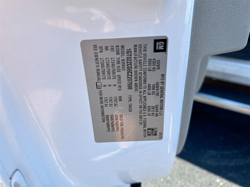 2012 GMC Sierra 2500HD Work Truck