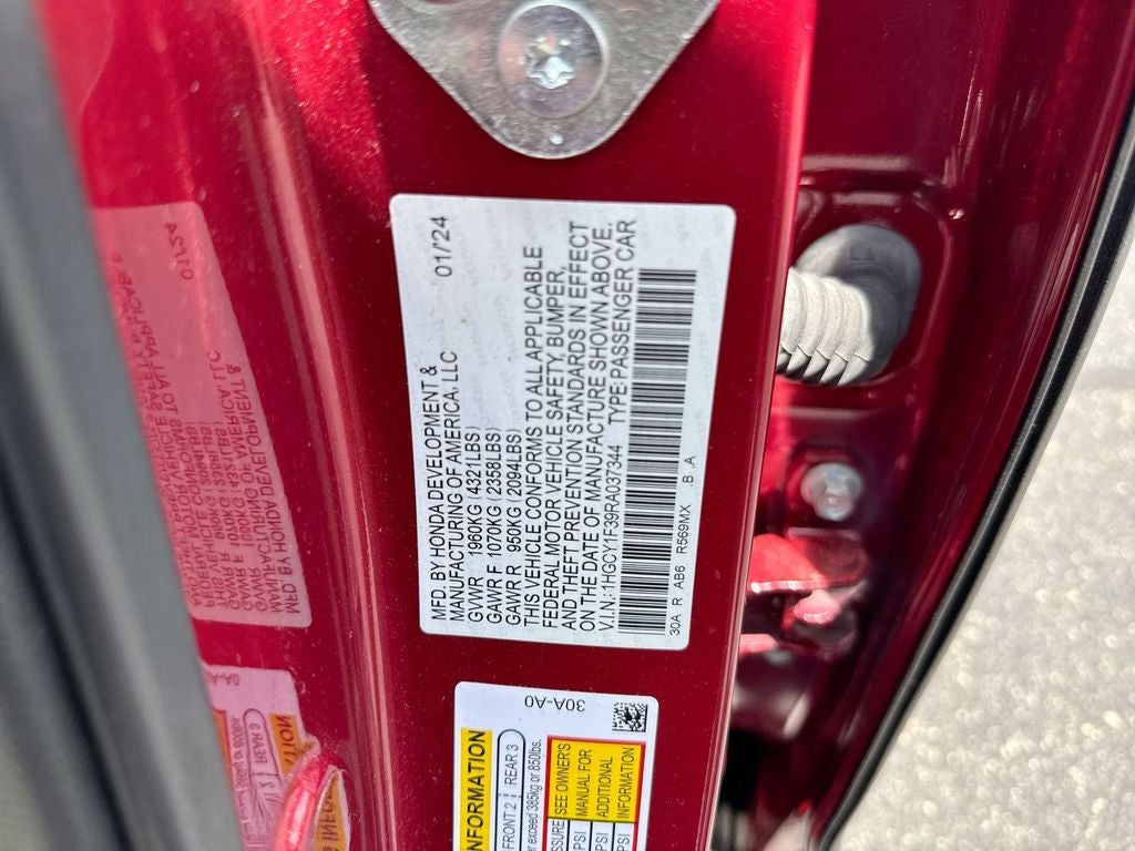 2024 Honda Accord EX