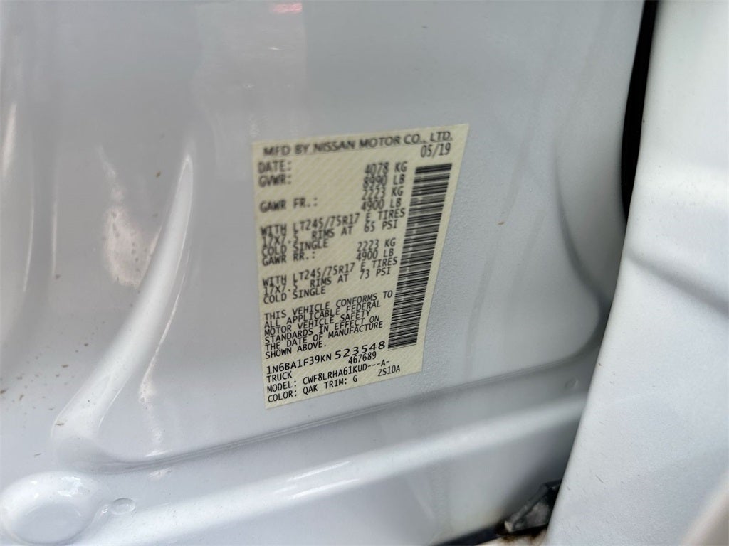 2019 Nissan Titan XD S