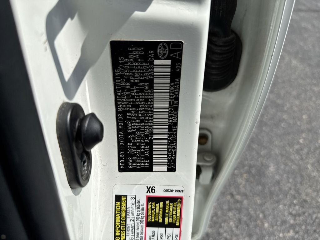 2015 Toyota Corolla L
