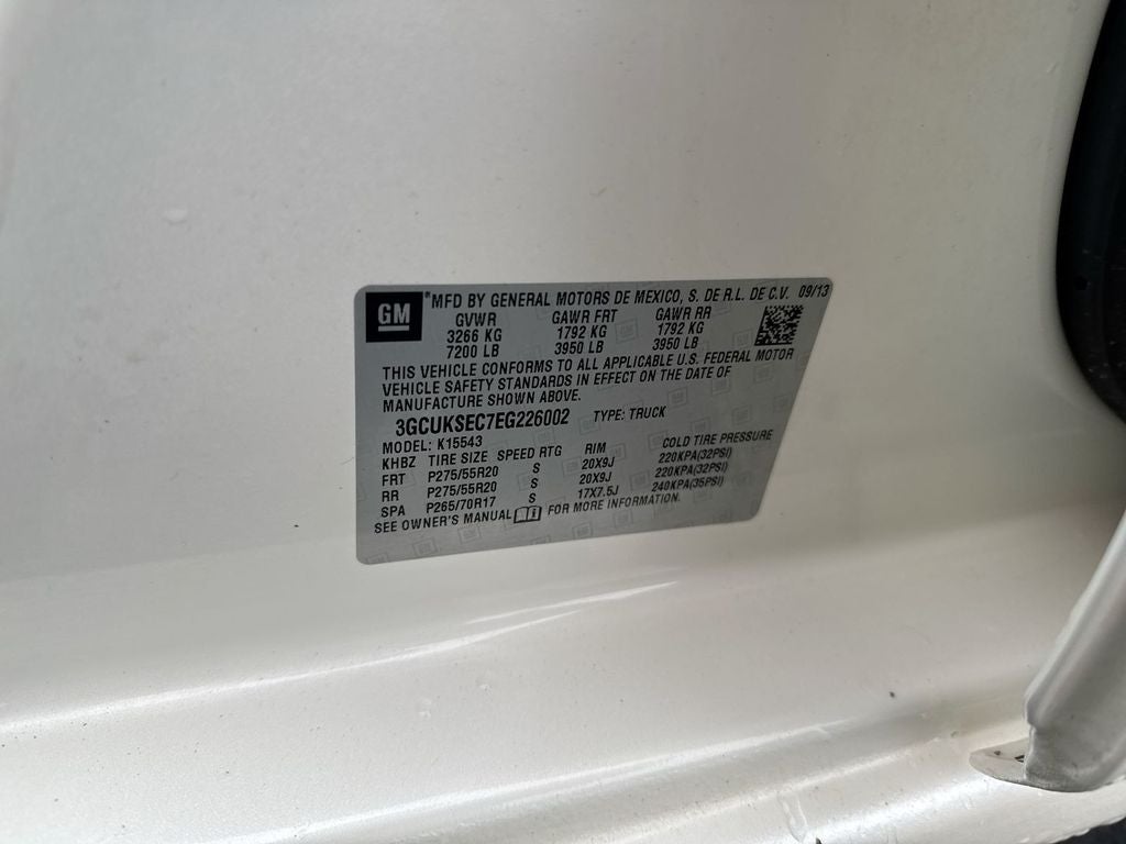 2014 Chevrolet Silverado 1500 LTZ