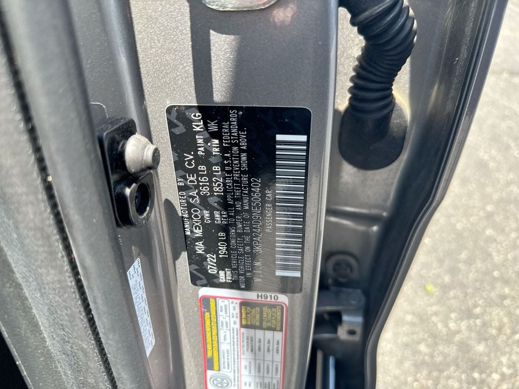 2022 Kia Rio S