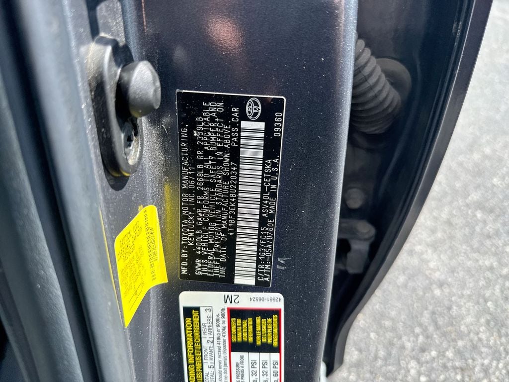 2011 Toyota Camry SE
