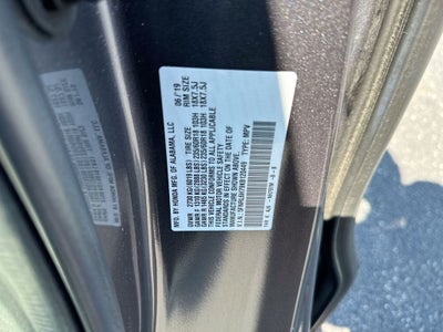 2019 Honda Odyssey EX-L