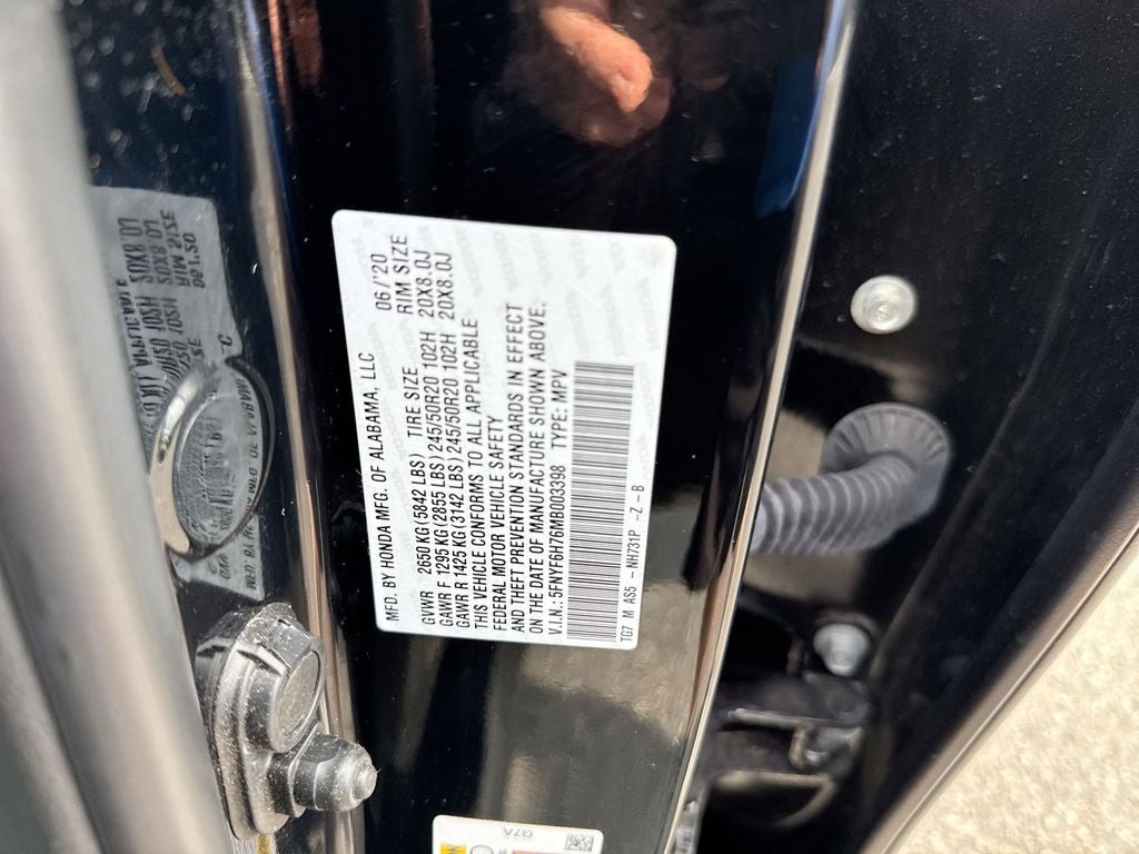 2021 Honda Pilot Black Edition