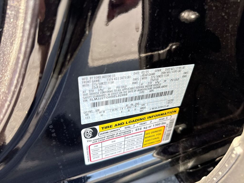 2025 Lincoln Navigator Black Label