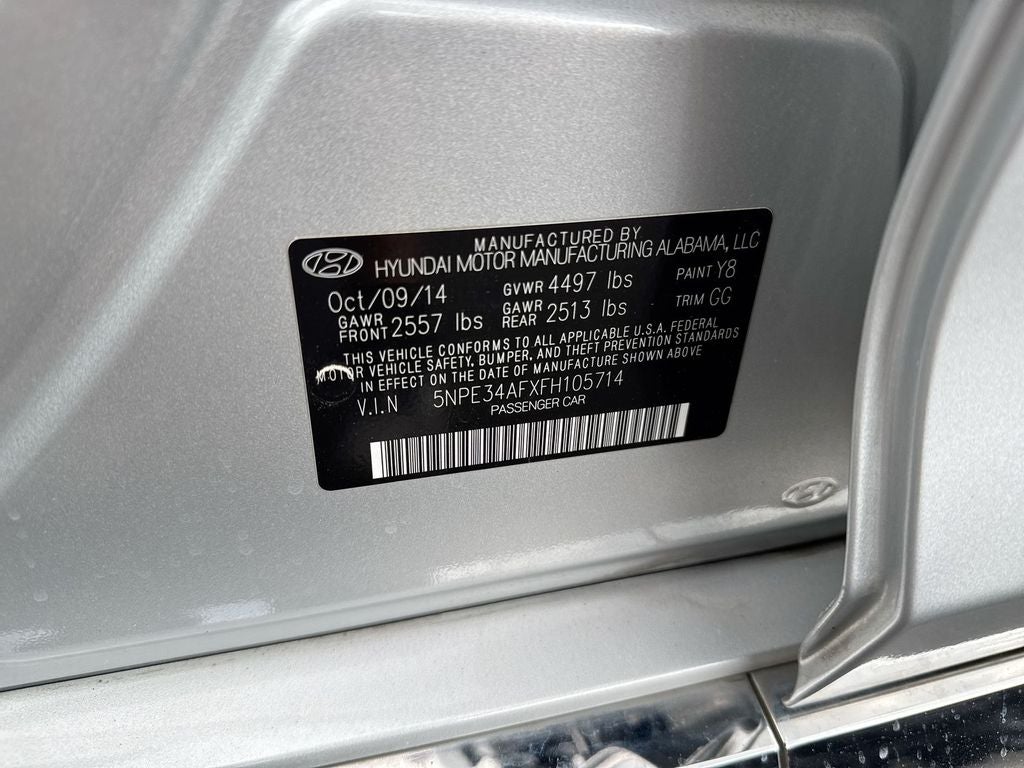 2015 Hyundai Sonata Limited