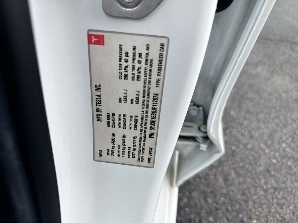 2018 Tesla Model 3 Long Range