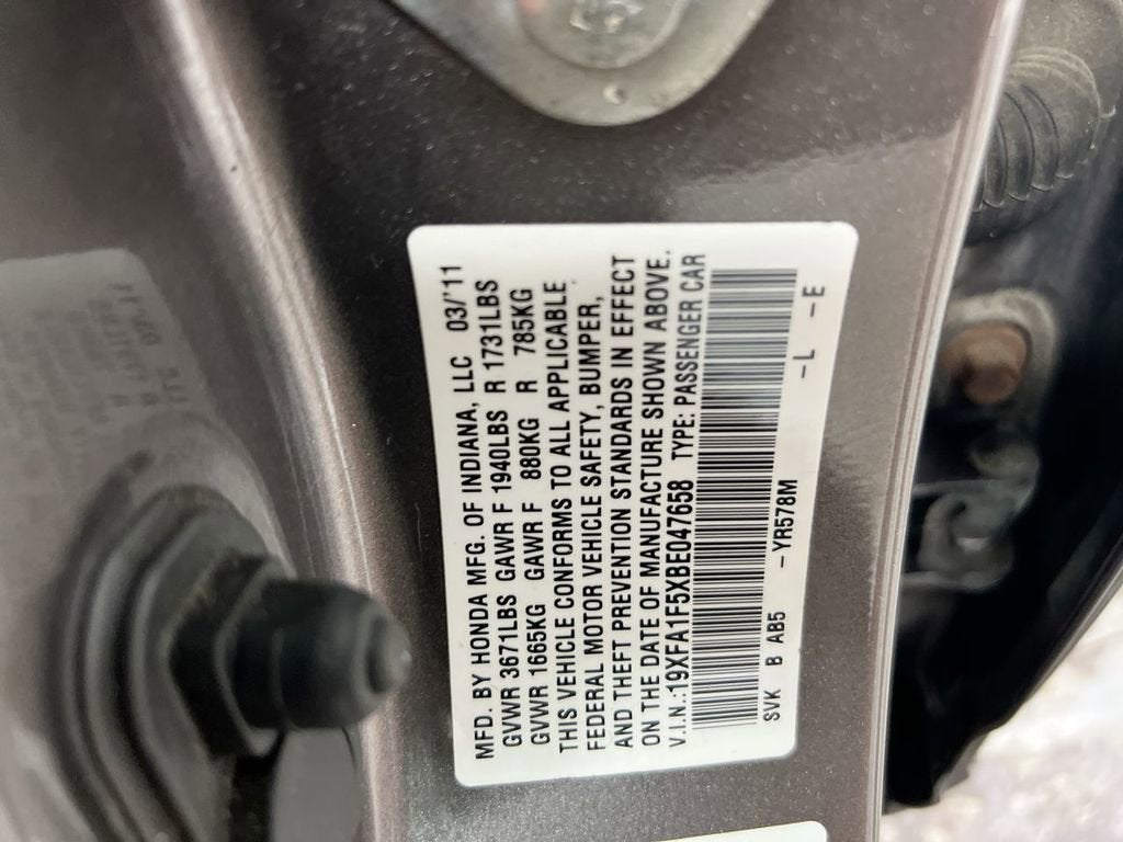 2011 Honda Civic Sdn LX