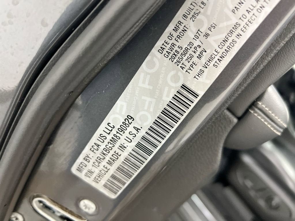 2021 Jeep Grand Cherokee L Limited