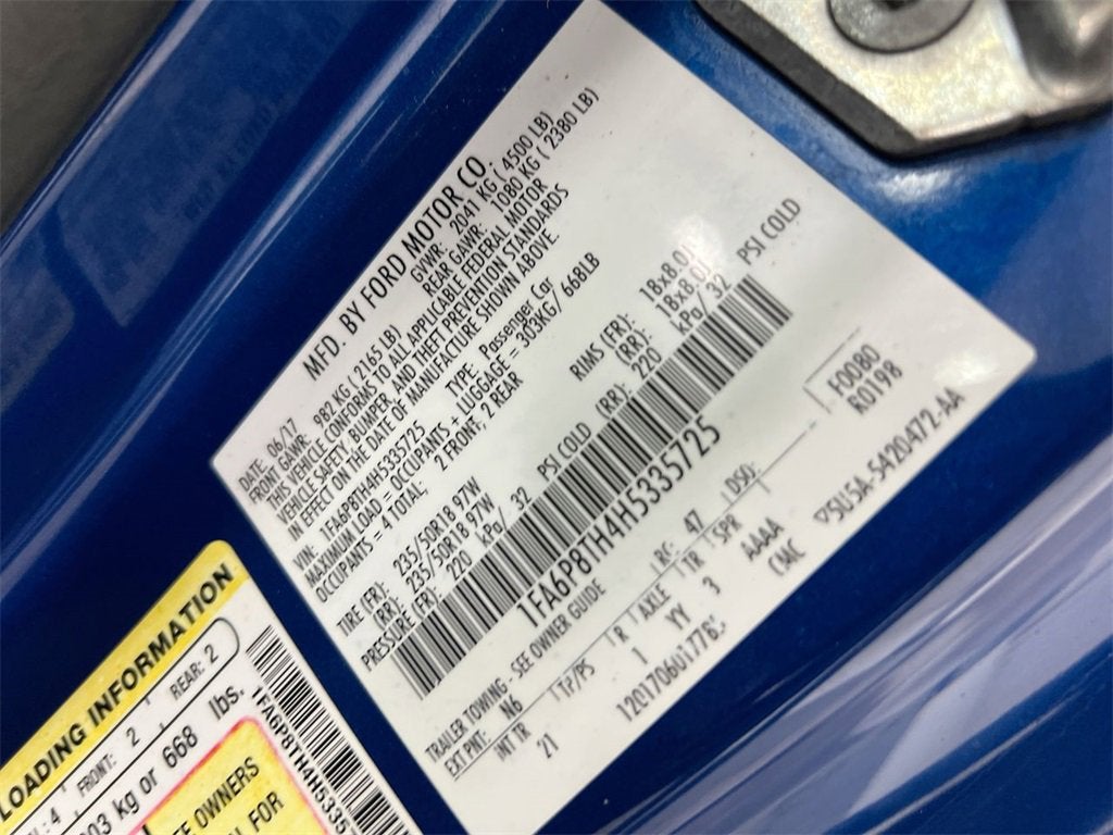 2017 Ford Mustang EcoBoost