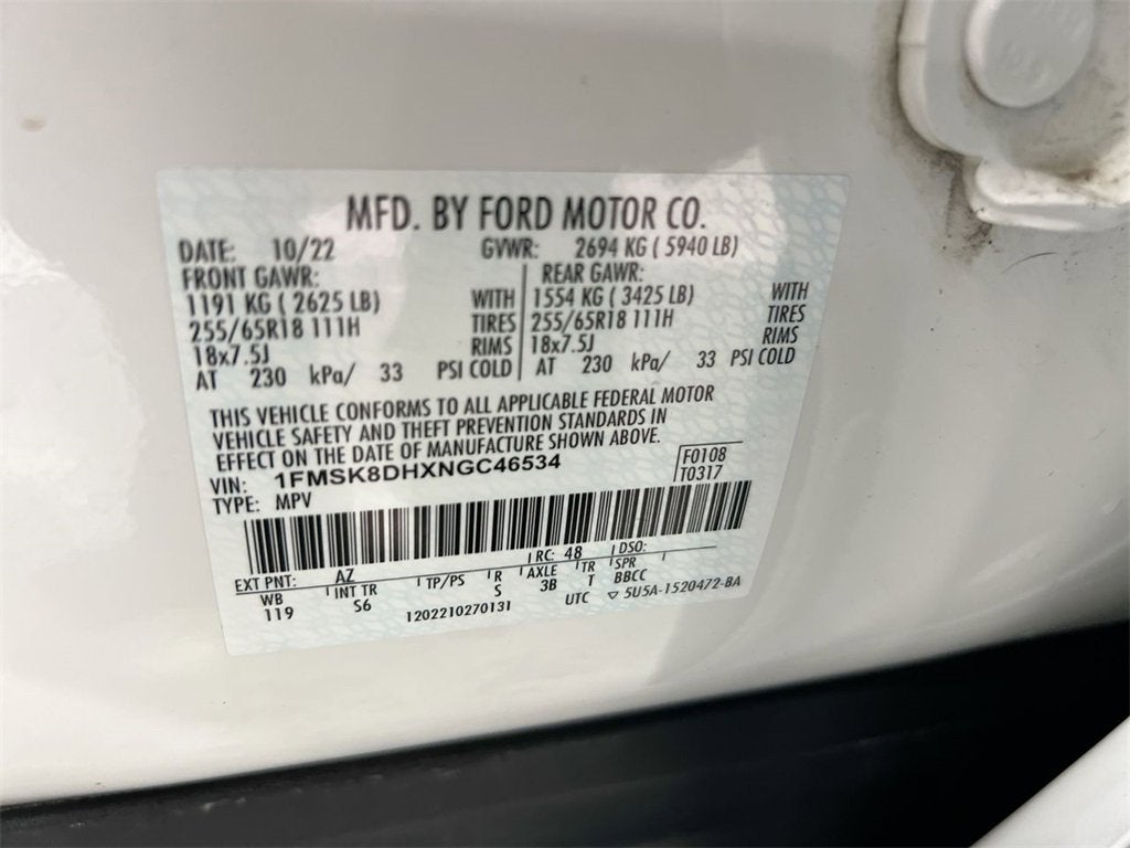 2022 Ford Explorer XLT