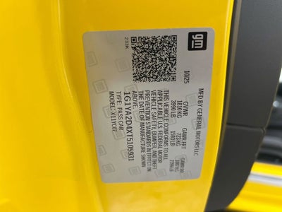 2026 Chevrolet Corvette Stingray 1LT