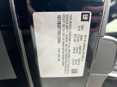 2017 Chevrolet Corvette Stingray 1LT