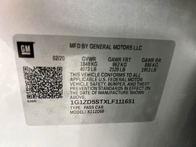 2020 Chevrolet Malibu LT