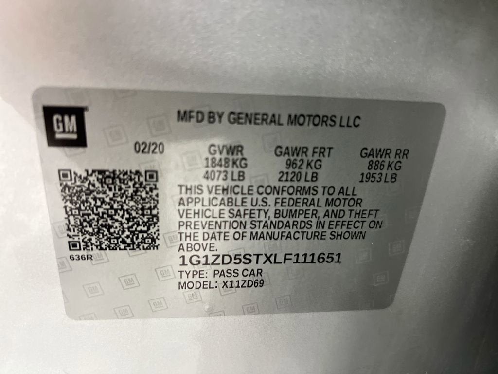 2020 Chevrolet Malibu LT