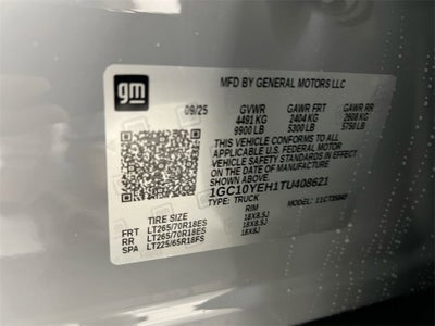 2026 Chevrolet Silverado EV LT - Standard Range