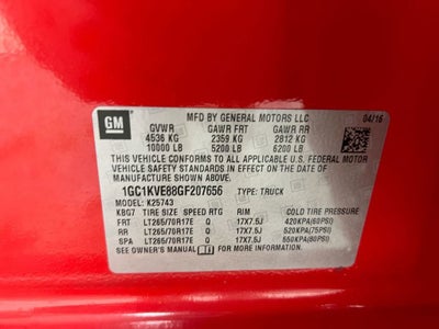 2016 Chevrolet Silverado 2500 HD LT