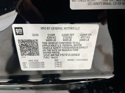 2026 Chevrolet Silverado 3500 HD WT DRW