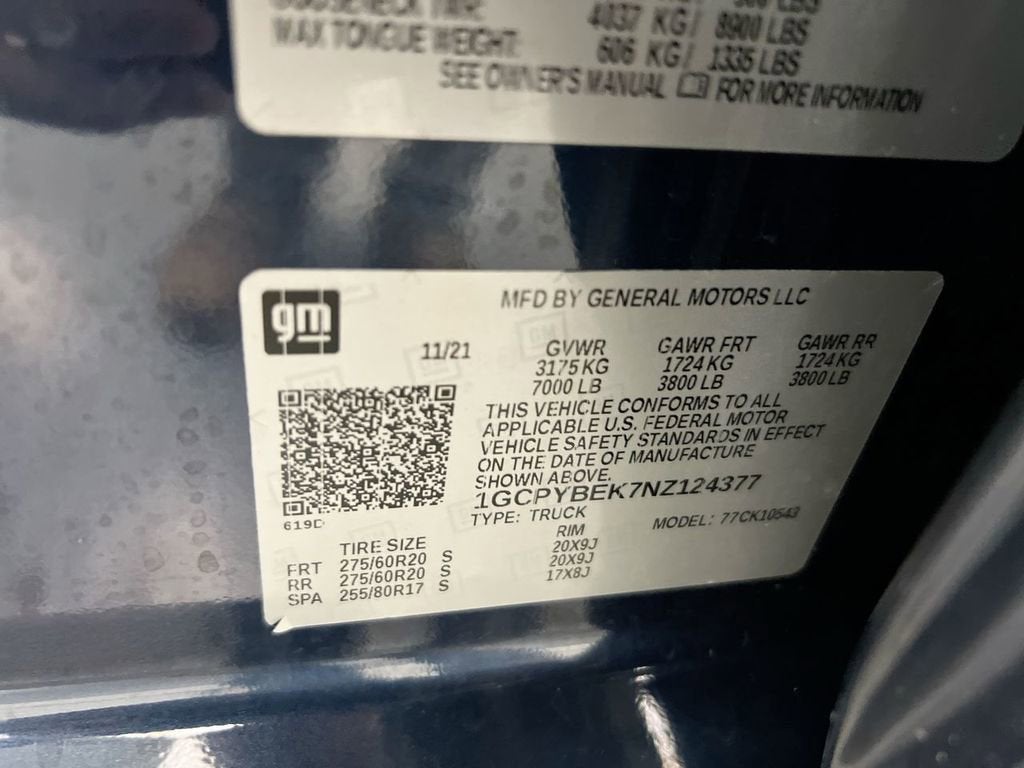 2022 Chevrolet Silverado 1500 LTD Custom