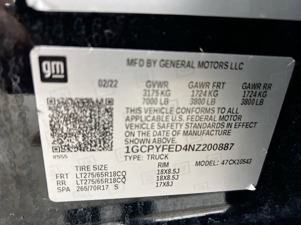 2022 Chevrolet Silverado 1500 LTD LT Trail Boss