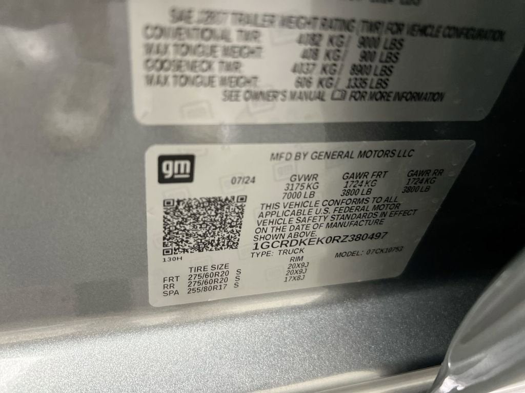 2024 Chevrolet Silverado 1500 LT (2FL)