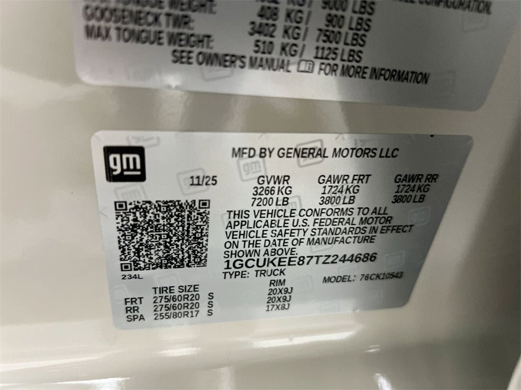 2026 Chevrolet Silverado 1500 RST