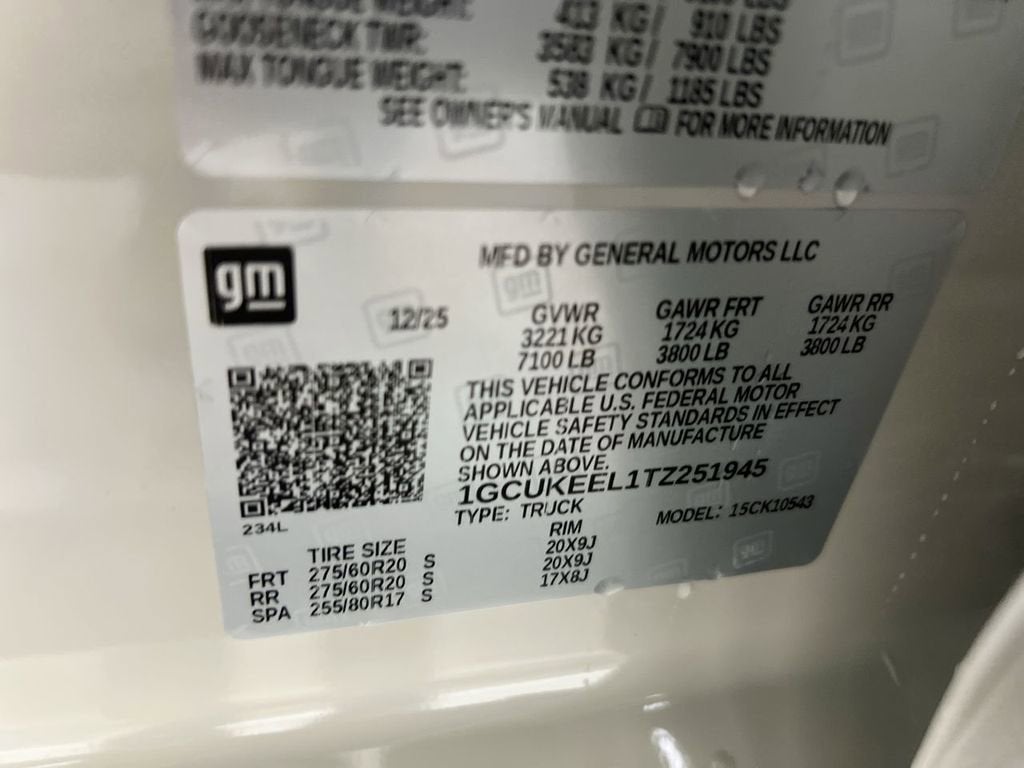 2026 Chevrolet Silverado 1500 RST