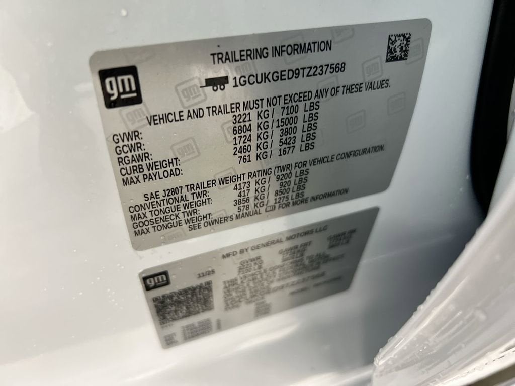 2026 Chevrolet Silverado 1500 LTZ