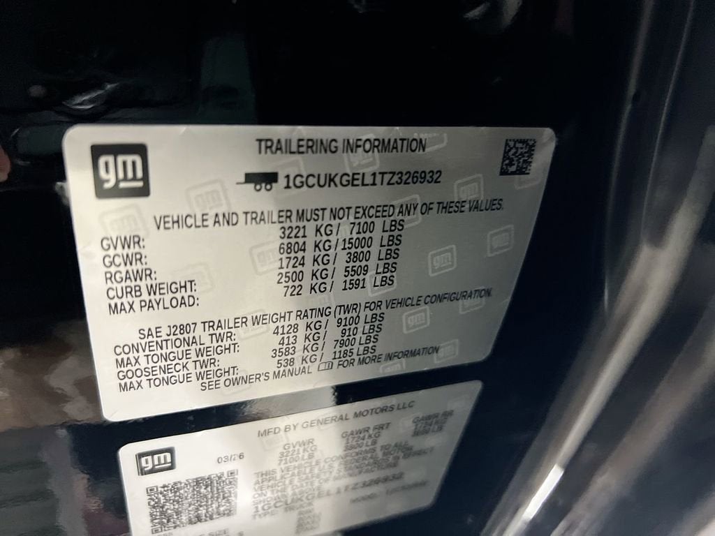 2026 Chevrolet Silverado 1500 LTZ