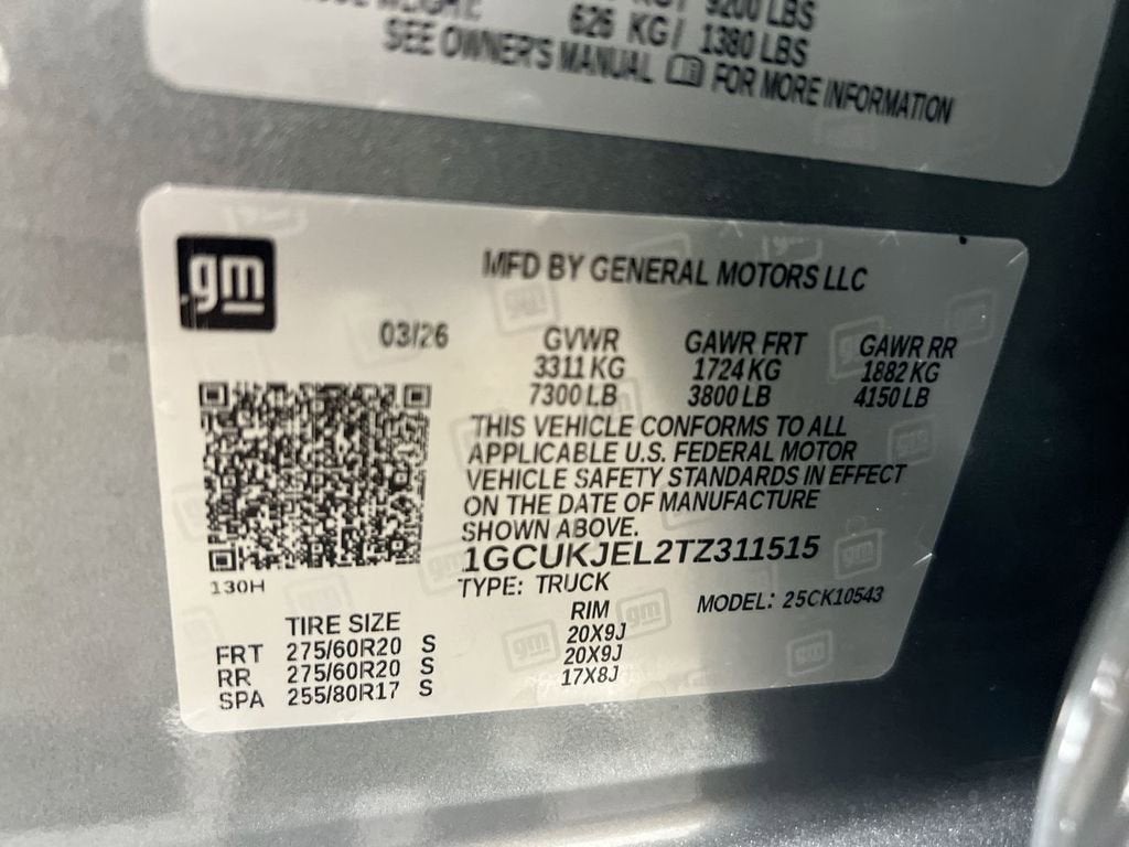 2026 Chevrolet Silverado 1500 High Country