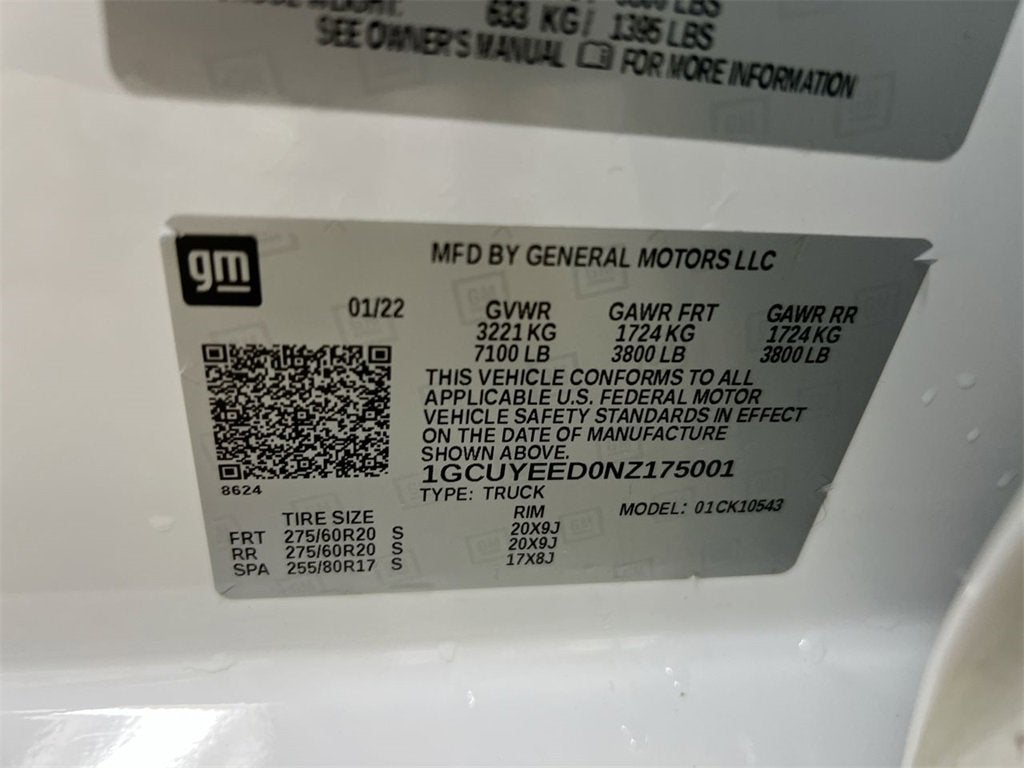 2022 Chevrolet Silverado 1500 LTD RST