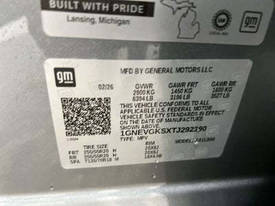 2026 Chevrolet Traverse LT