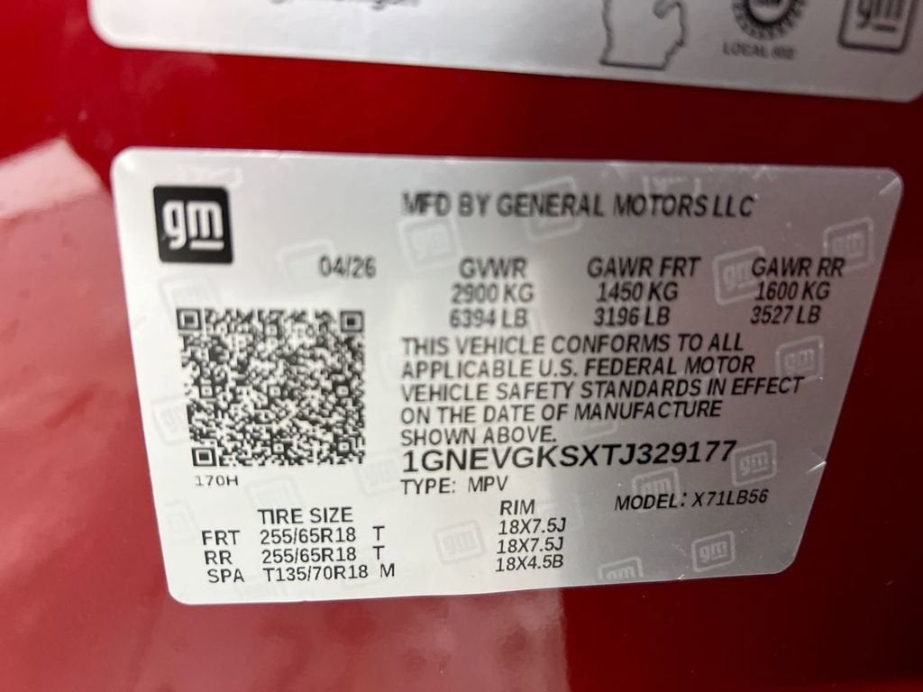 2026 Chevrolet Traverse LT