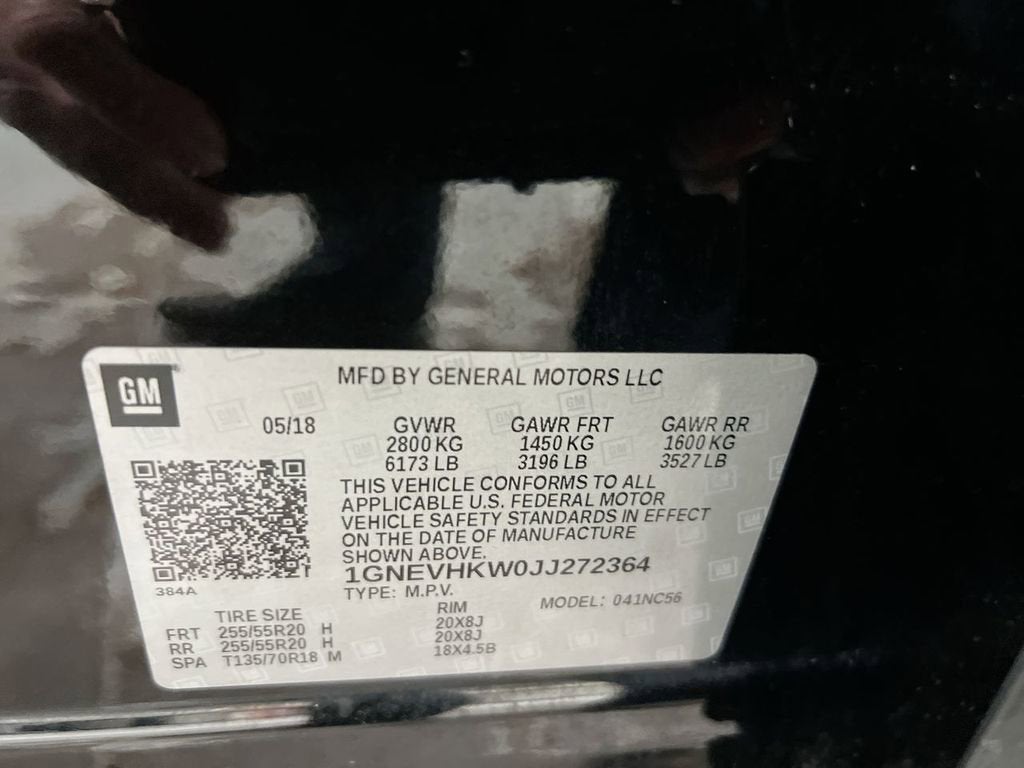 2018 Chevrolet Traverse LT Leather