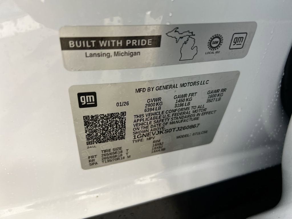 2026 Chevrolet Traverse Z71