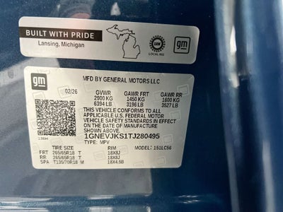 2026 Chevrolet Traverse Z71