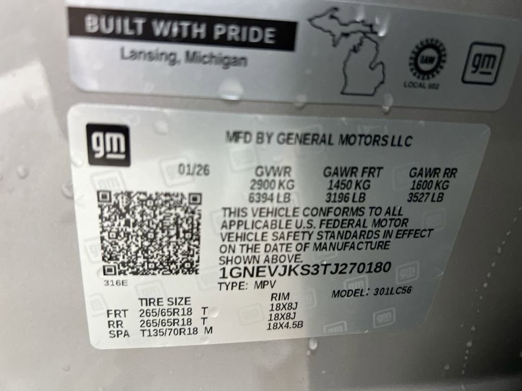 2026 Chevrolet Traverse Z71