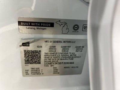 2026 Chevrolet Traverse Z71