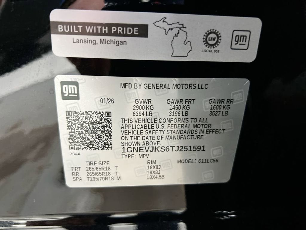 2026 Chevrolet Traverse Z71