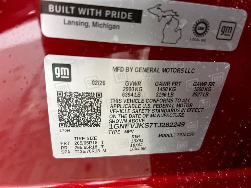 2026 Chevrolet Traverse Z71