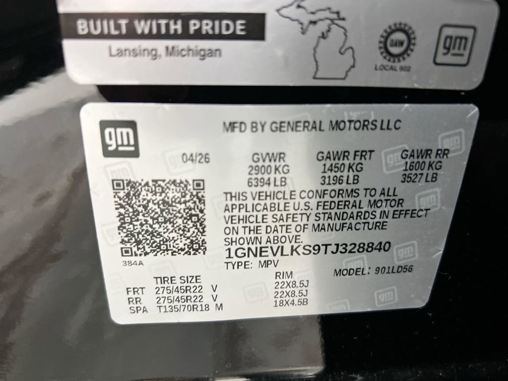 2026 Chevrolet Traverse RS